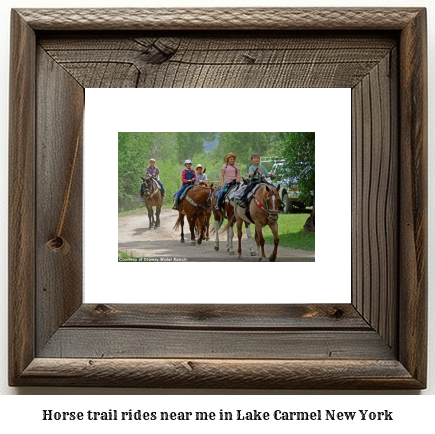 horse trail rides near me in Lake Carmel, New York